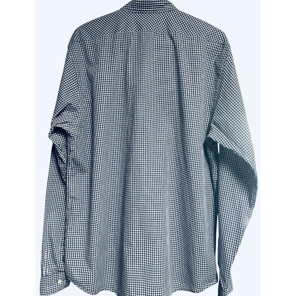 Scotch And Soda Men's Blue Check Long Sleeve Shirt - XL - Picture 3 of 7